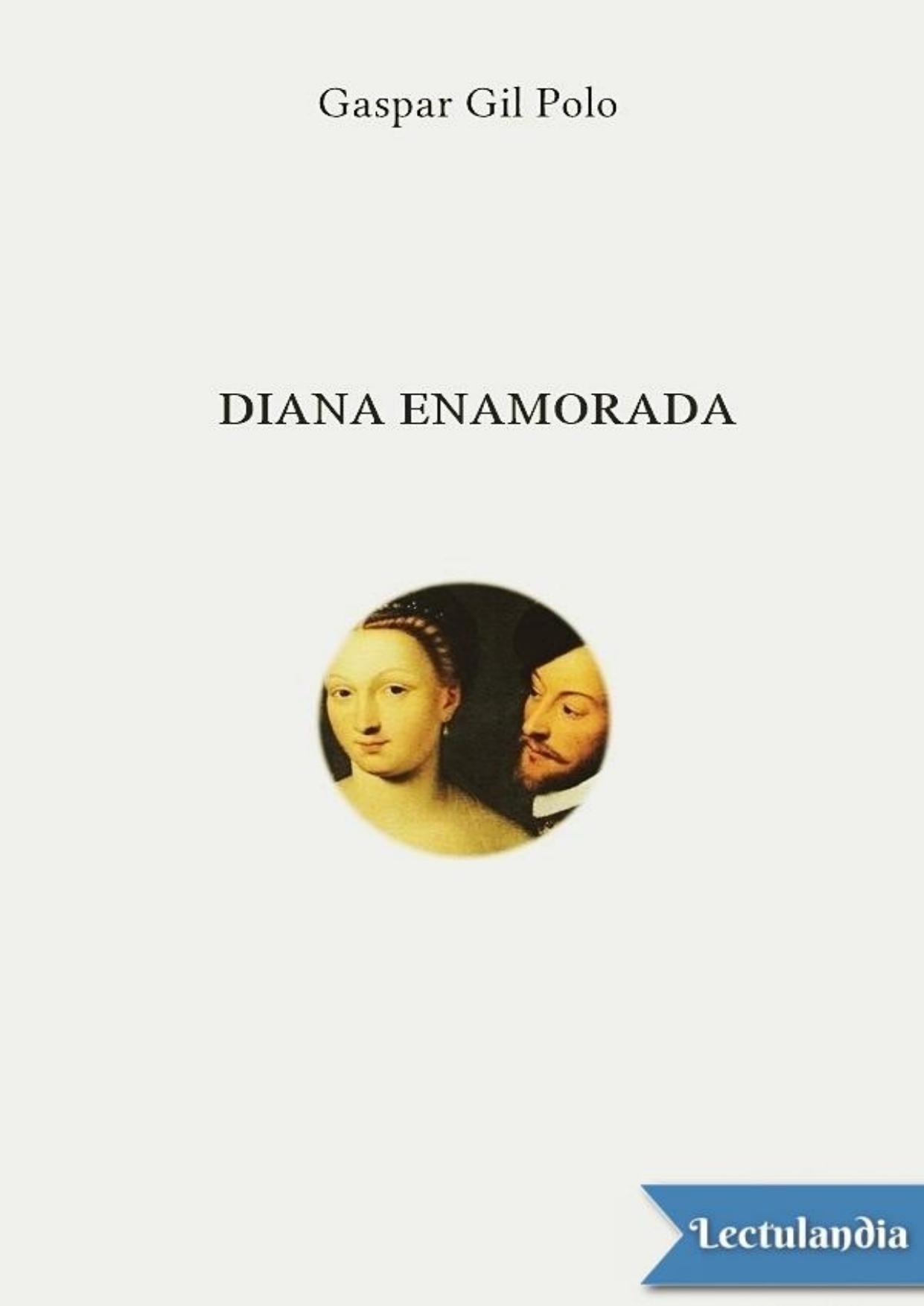 Diana enamorada de Gaspar Gil Polo, portada del libro