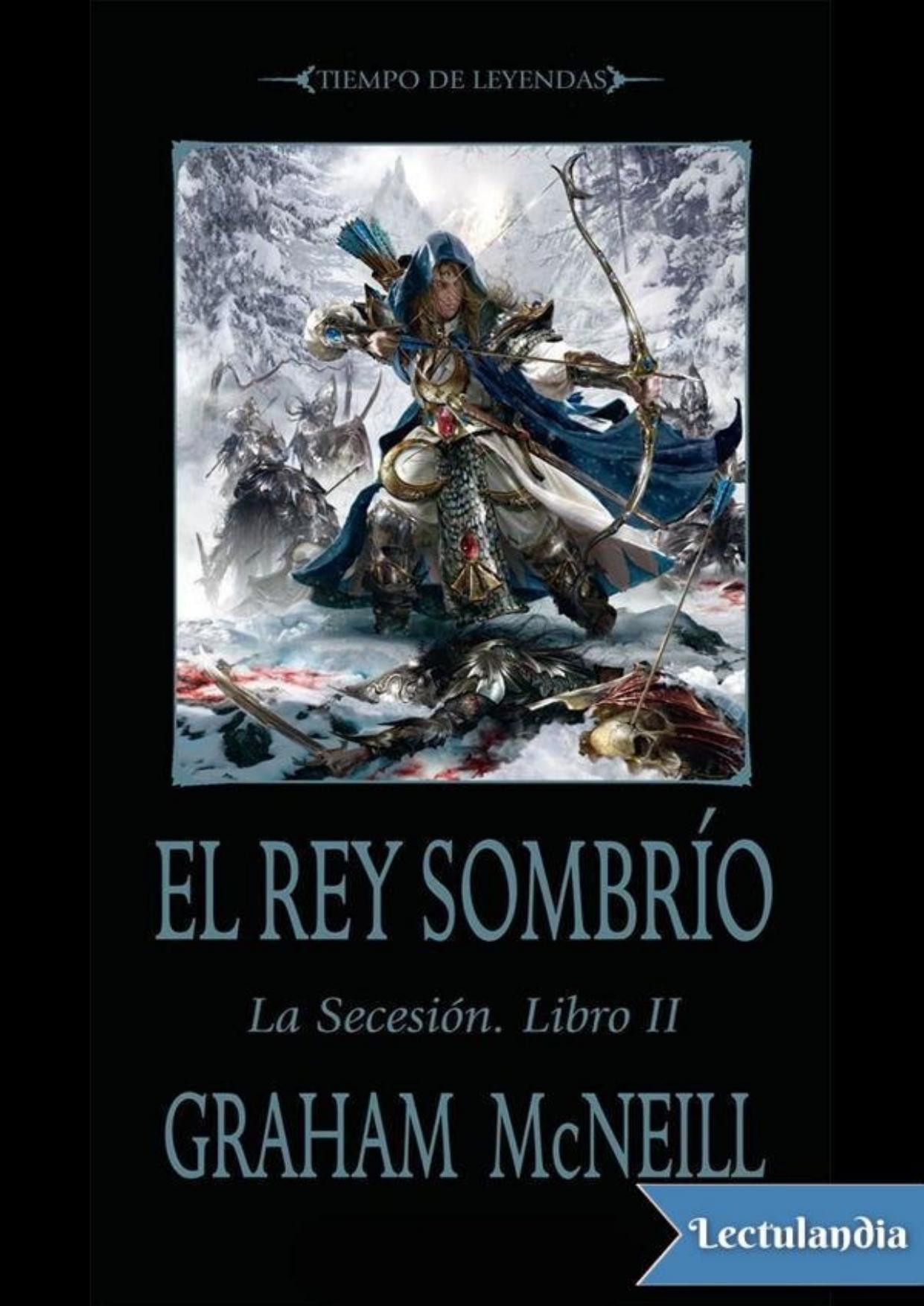 El rey sombrio de Gav Thorpe, portada del libro