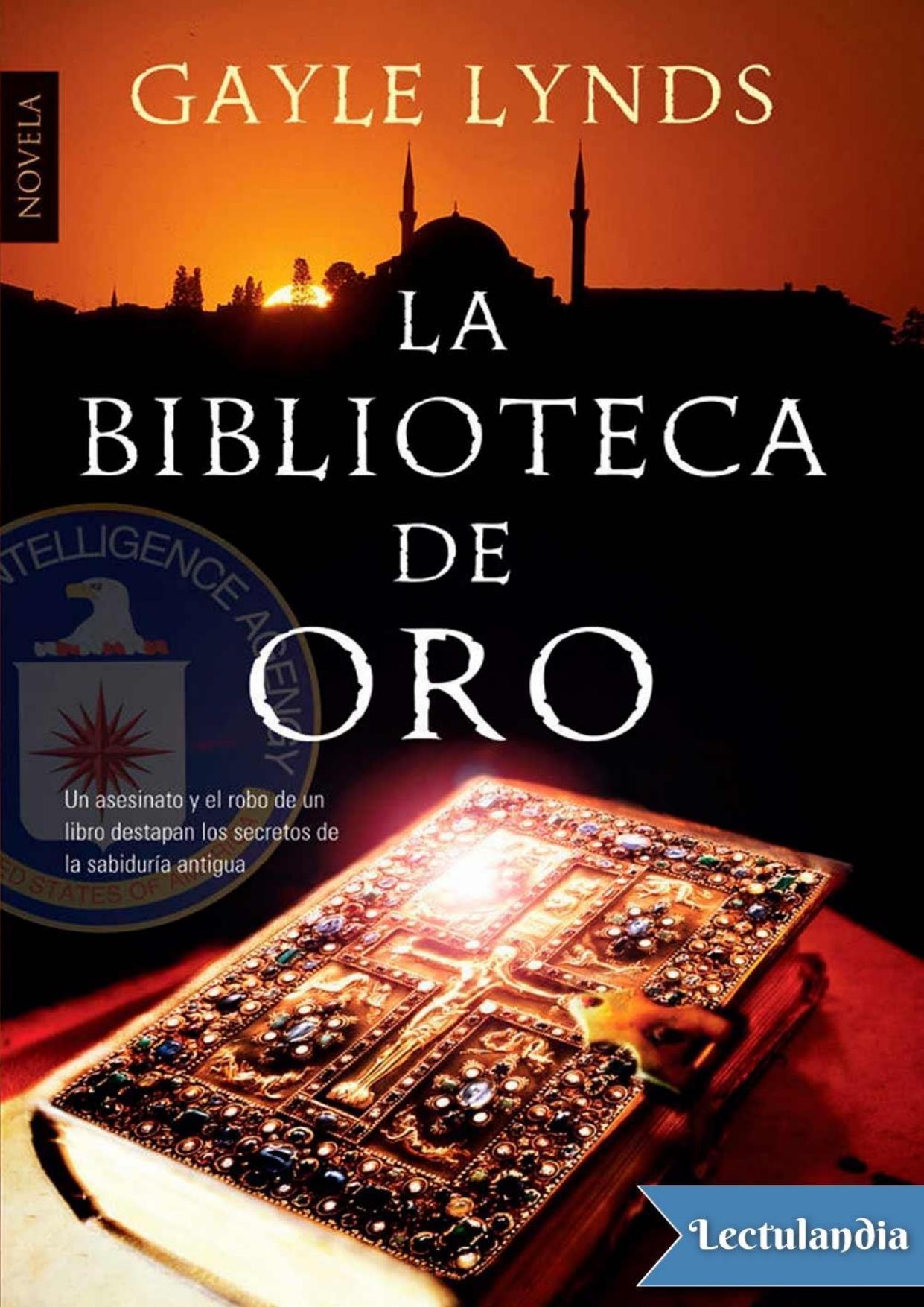 La Biblioteca De Oro de Gayle Lynds, portada del libro