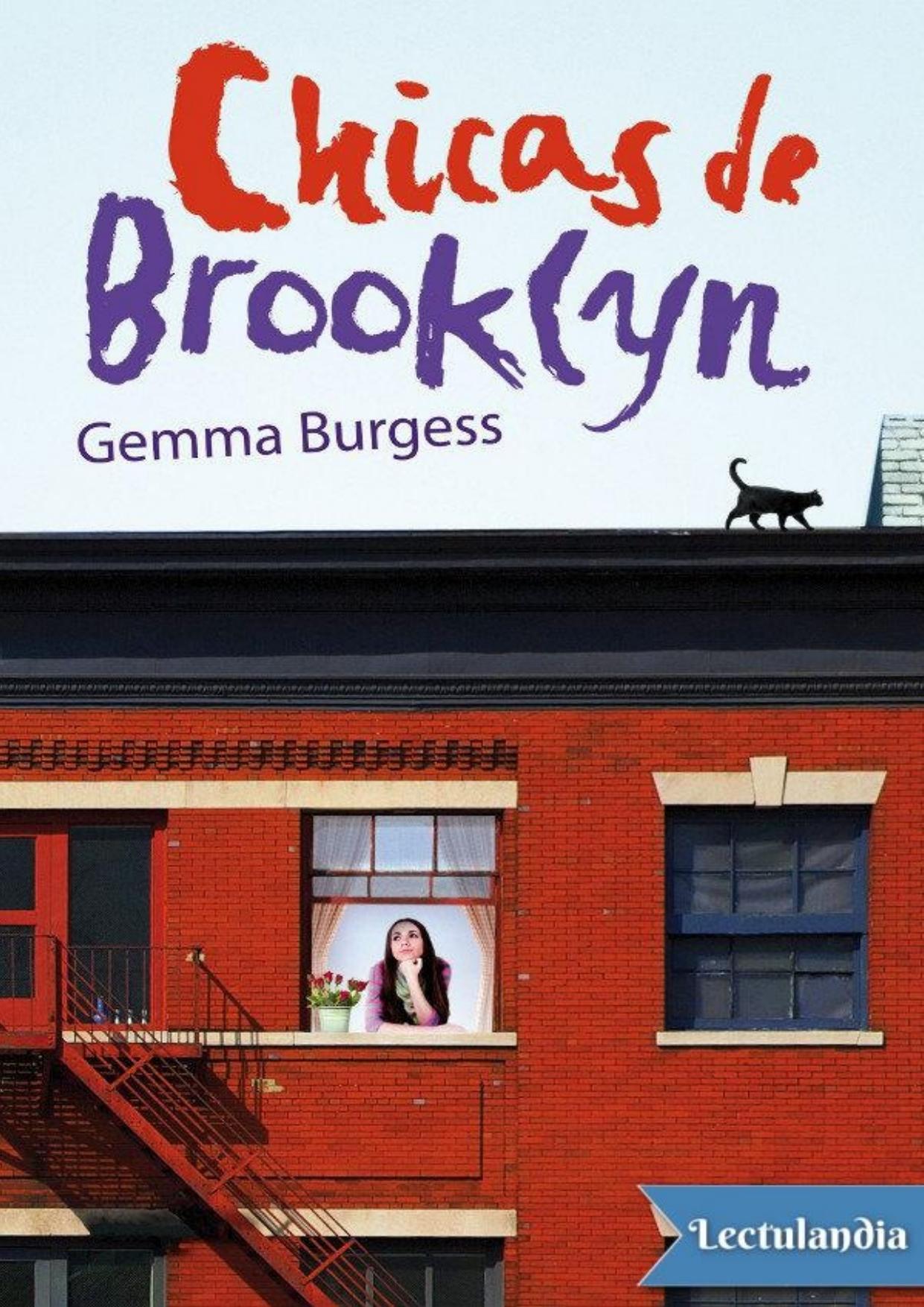 Chicas de Brooklyn de Gemma Burgess, portada del libro
