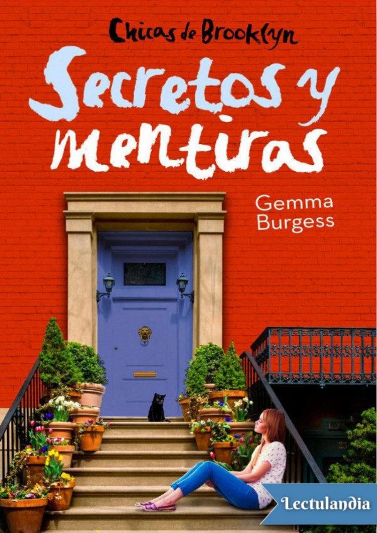 Secretos y mentiras de Gemma Burgess, portada del libro
