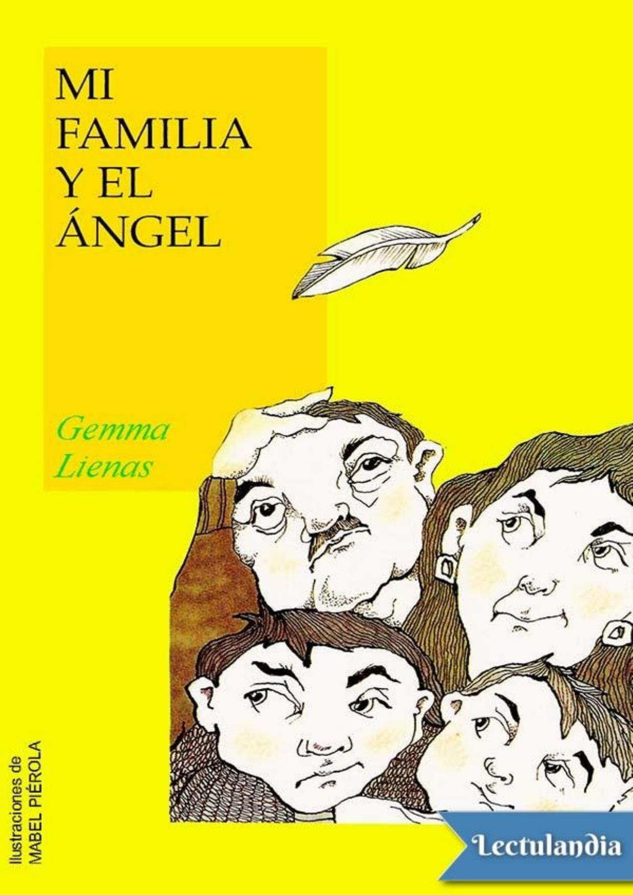 Mi familia y el ángel de Gemma Lienas, portada del libro