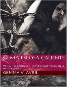 Portada de Gema Esposa Caliente: Vol 5. - El contrato - Tomo II: Dos veces en la misma piedra