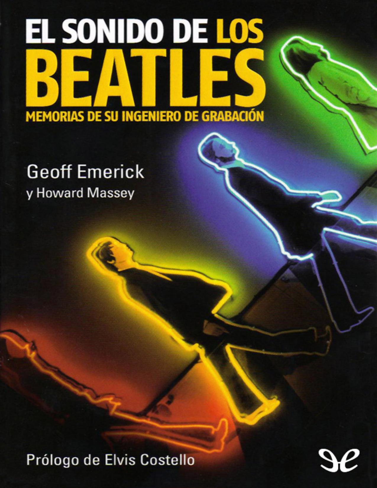El sonido de los Beatles - Memorias de Geoff Emerick, portada del libro