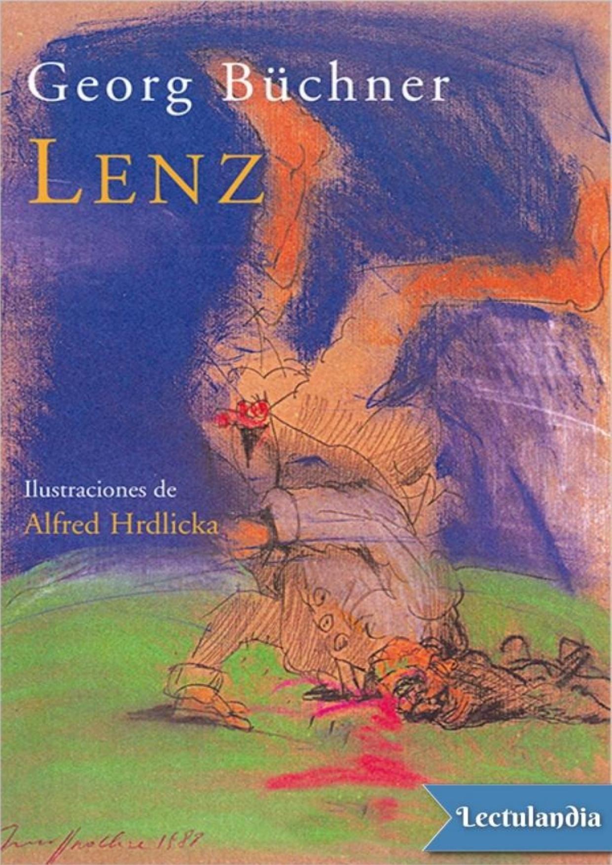 Lenz de Georg Büchner, portada del libro