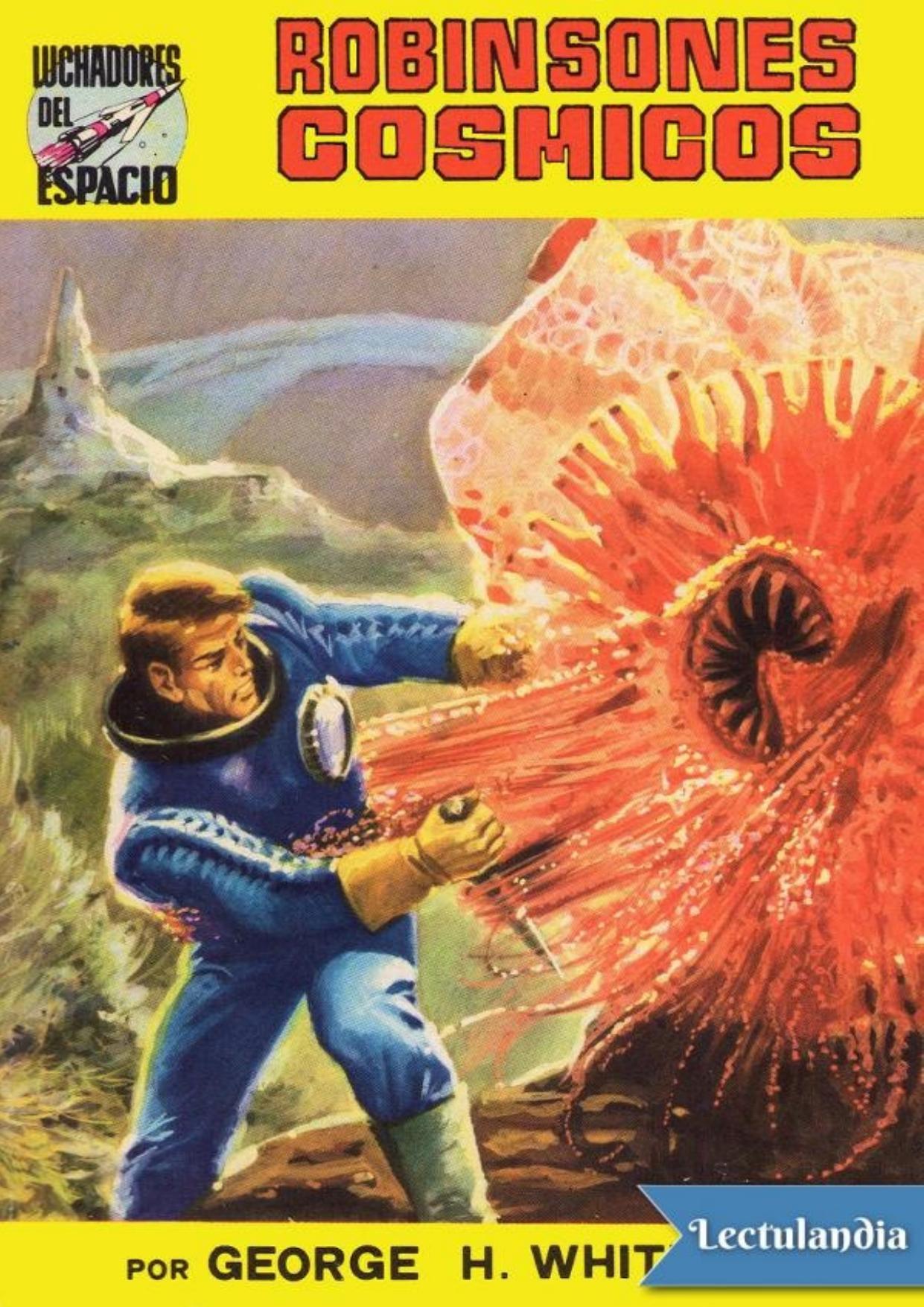 Robinsones cósmicos de George H. White, portada del libro