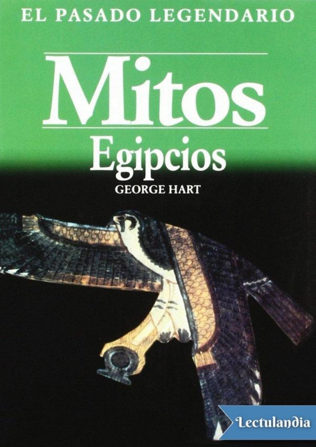 Mitos egipcios de George Hart, portada del libro