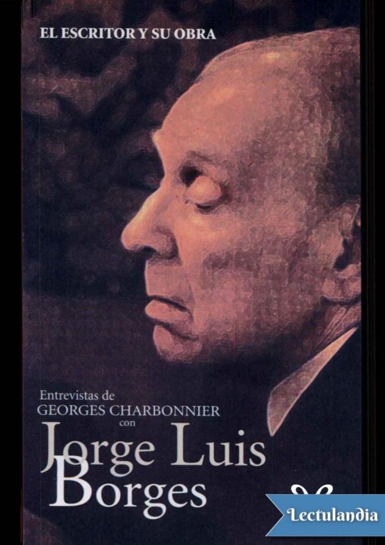 El escritor y su obra de Georges Charbonnier, portada del libro
