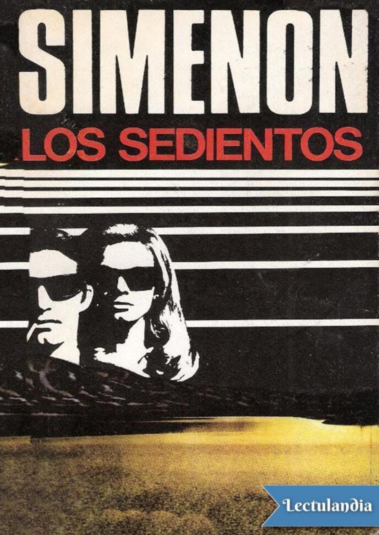 Los sedientos de Georges Simenon, portada del libro