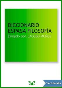 Portada de Diccionario Espasa Filosofía