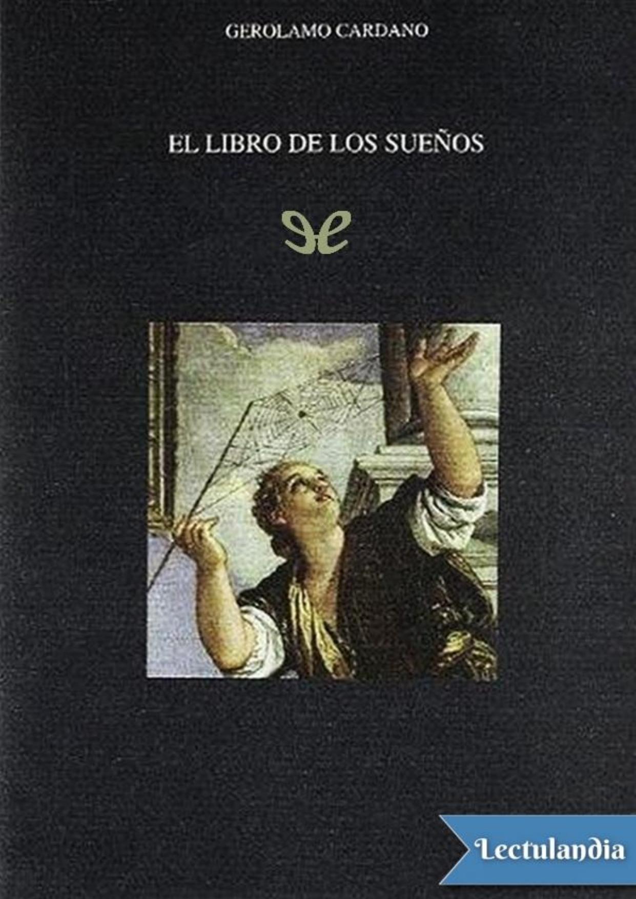 El libro de los sueños de Gerolamo Cardano, portada del libro