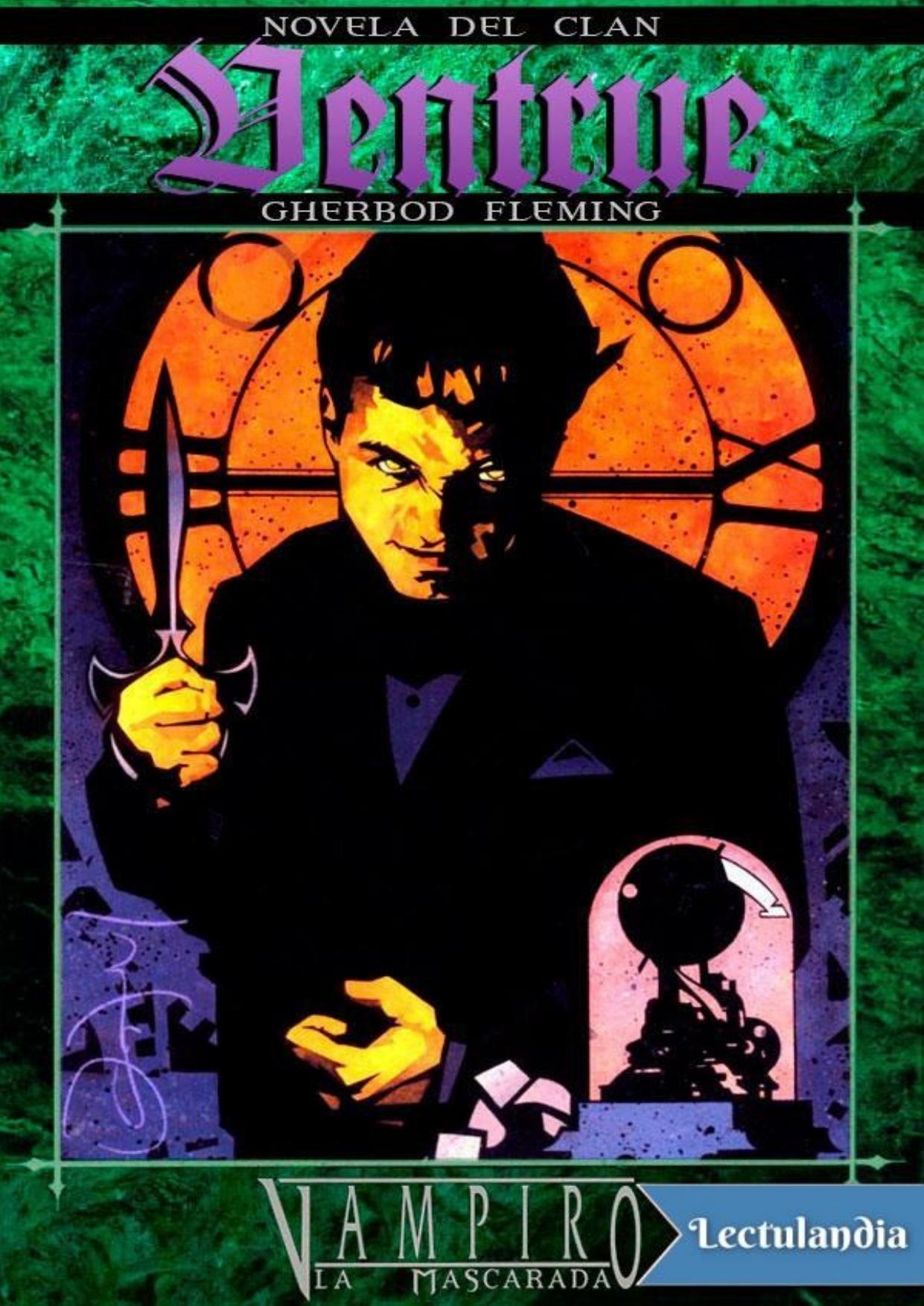 Ventrue de Gherbod Fleming, portada del libro