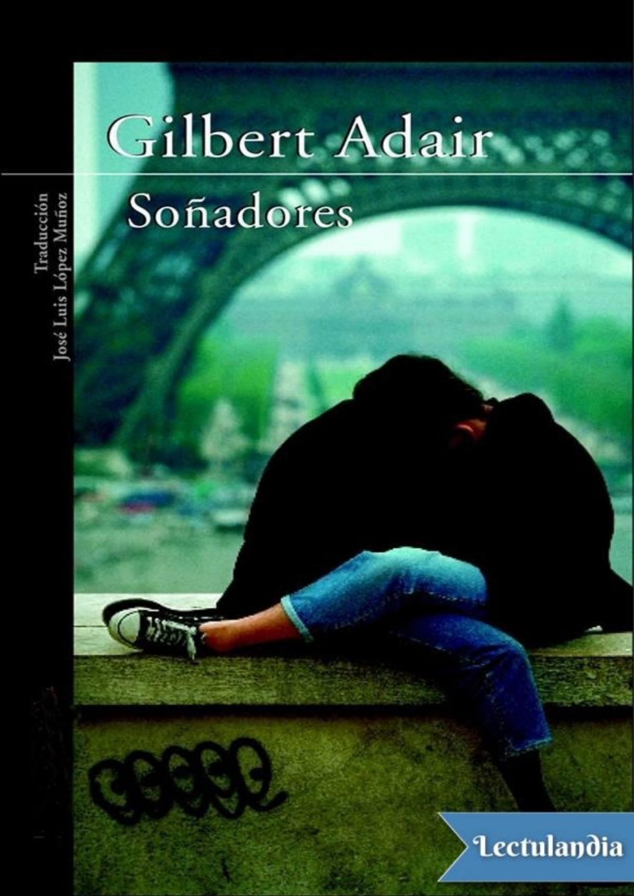 Soñadores de Gilbert Adair, portada del libro