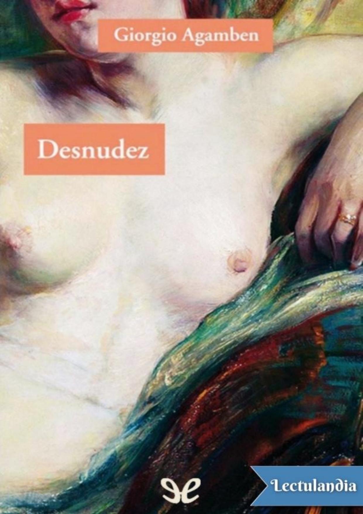 Desnudez de Giorgio Agamben, portada del libro