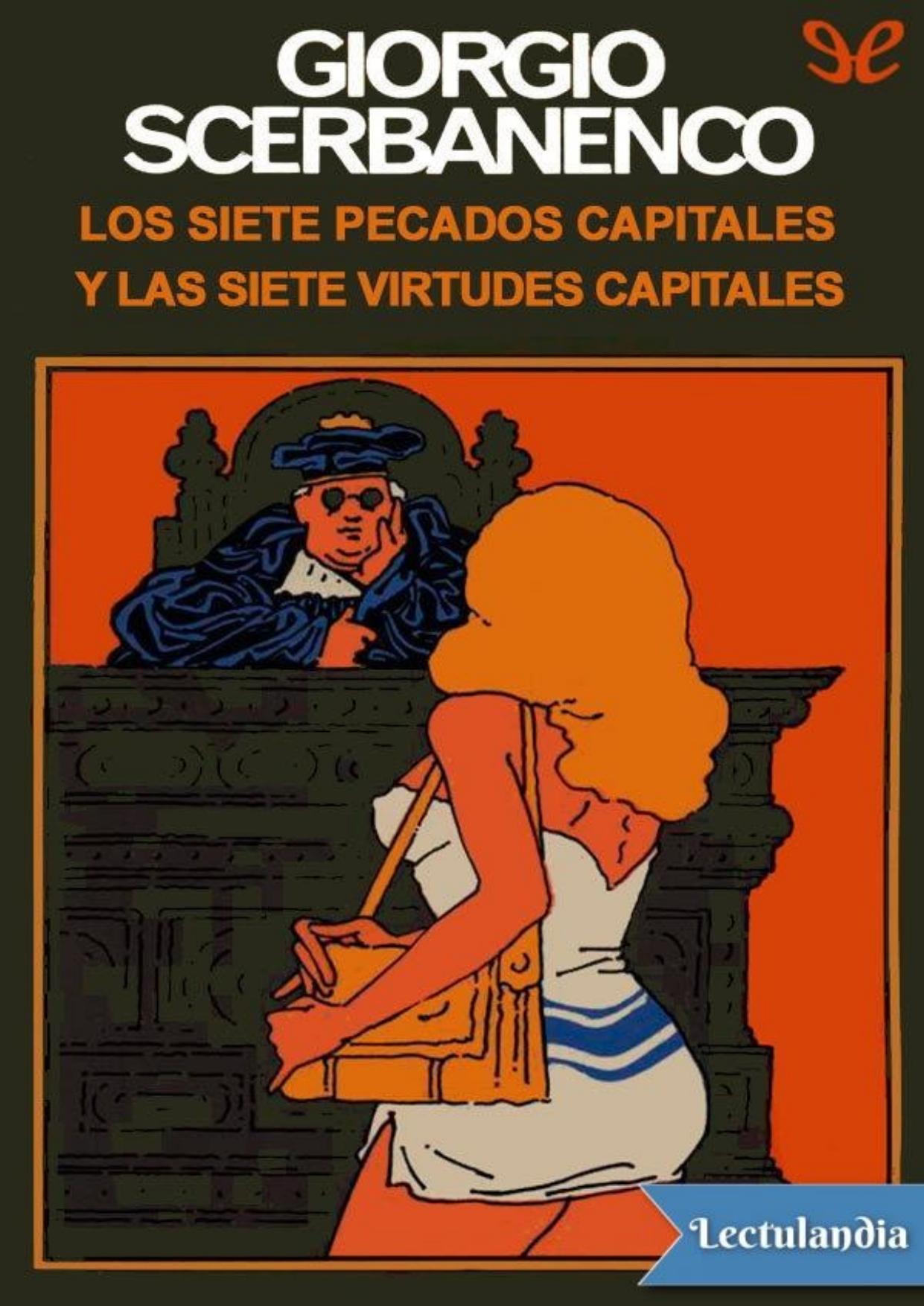 Los siete pecados y las siete virtudes capitales de Giorgio Scerbanenco, portada del libro