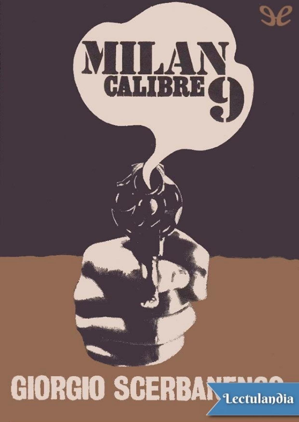 Milán calibre 9 de Giorgio Scerbanenco, portada del libro