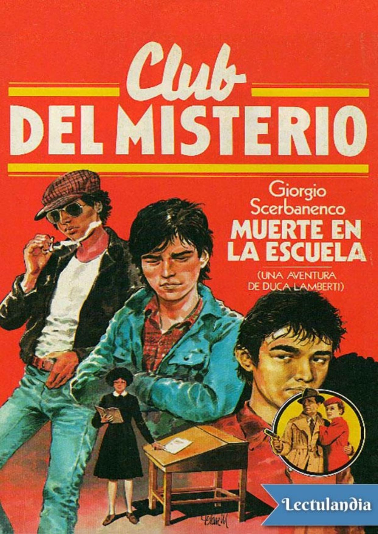 Muerte en la escuela de Giorgio Scerbanenco, portada del libro