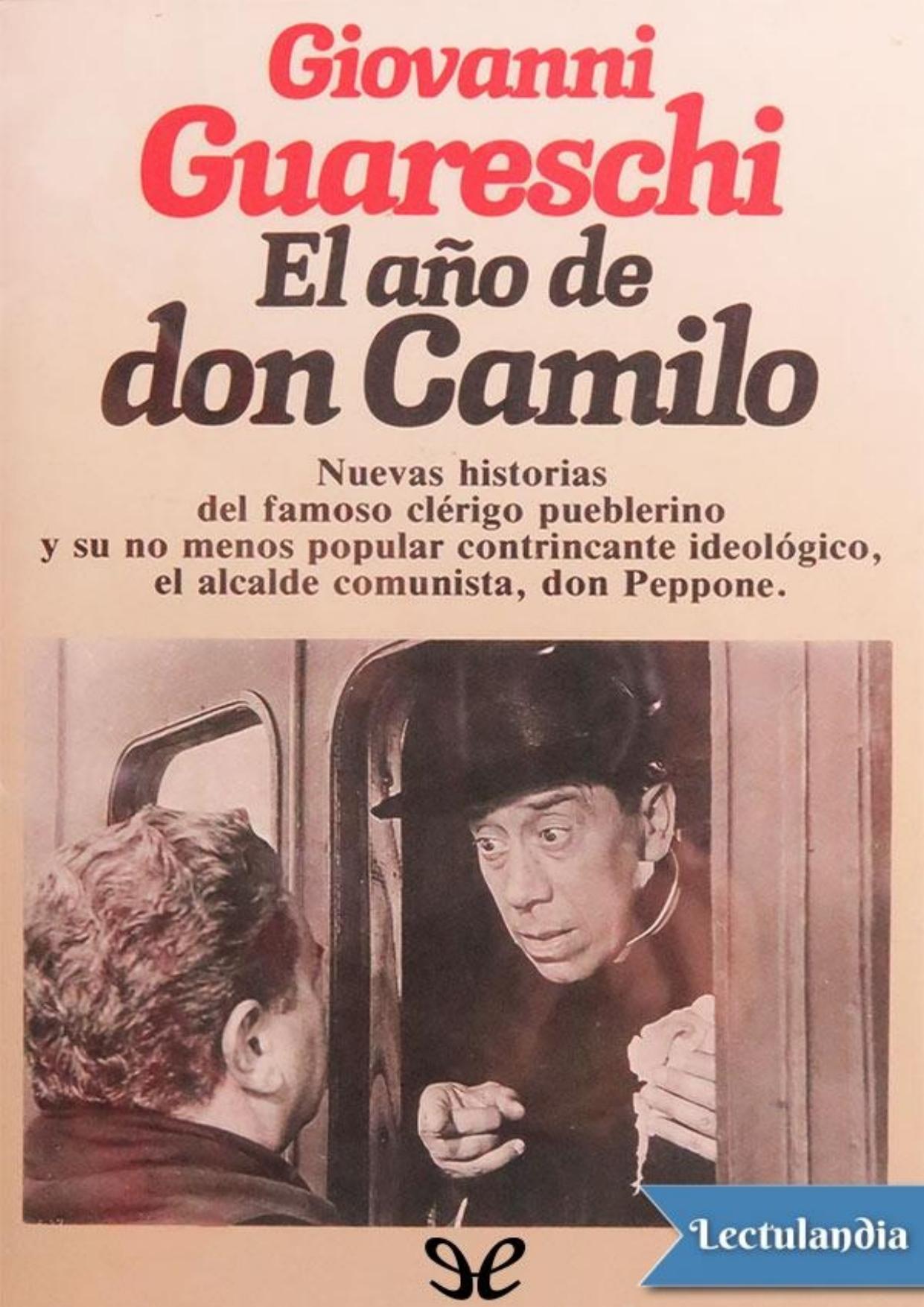 El año de don Camilo de Giovanni Guareschi, portada del libro