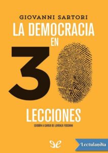 Portada de La democracia en 30 lecciones