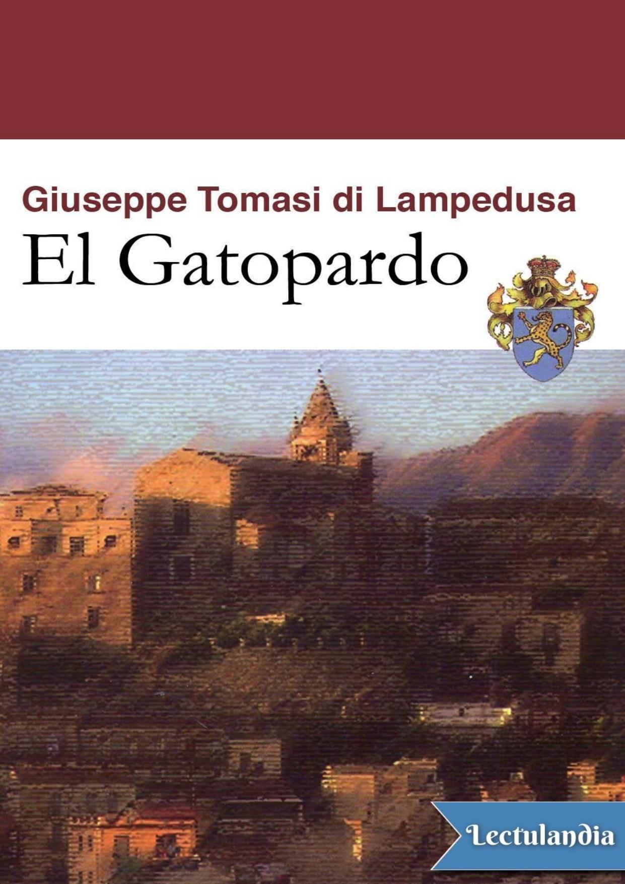 El Gatopardo de Giuseppe Tomasi di Lampedusa, portada del libro
