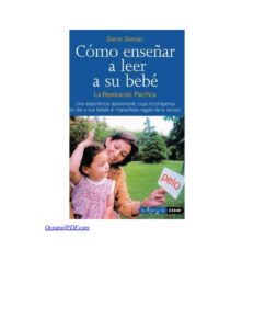 Portada de Cómo Enseñar A Leer A Su Bebe
