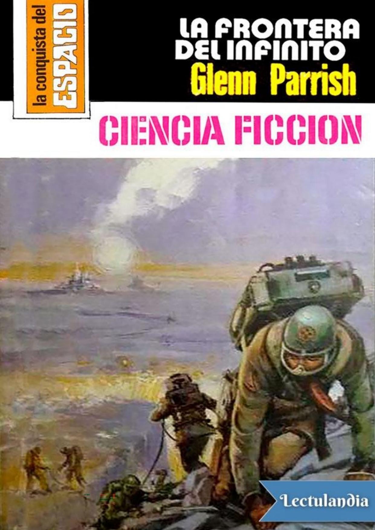 La Frontera del infinito de Glenn Parrish, portada del libro