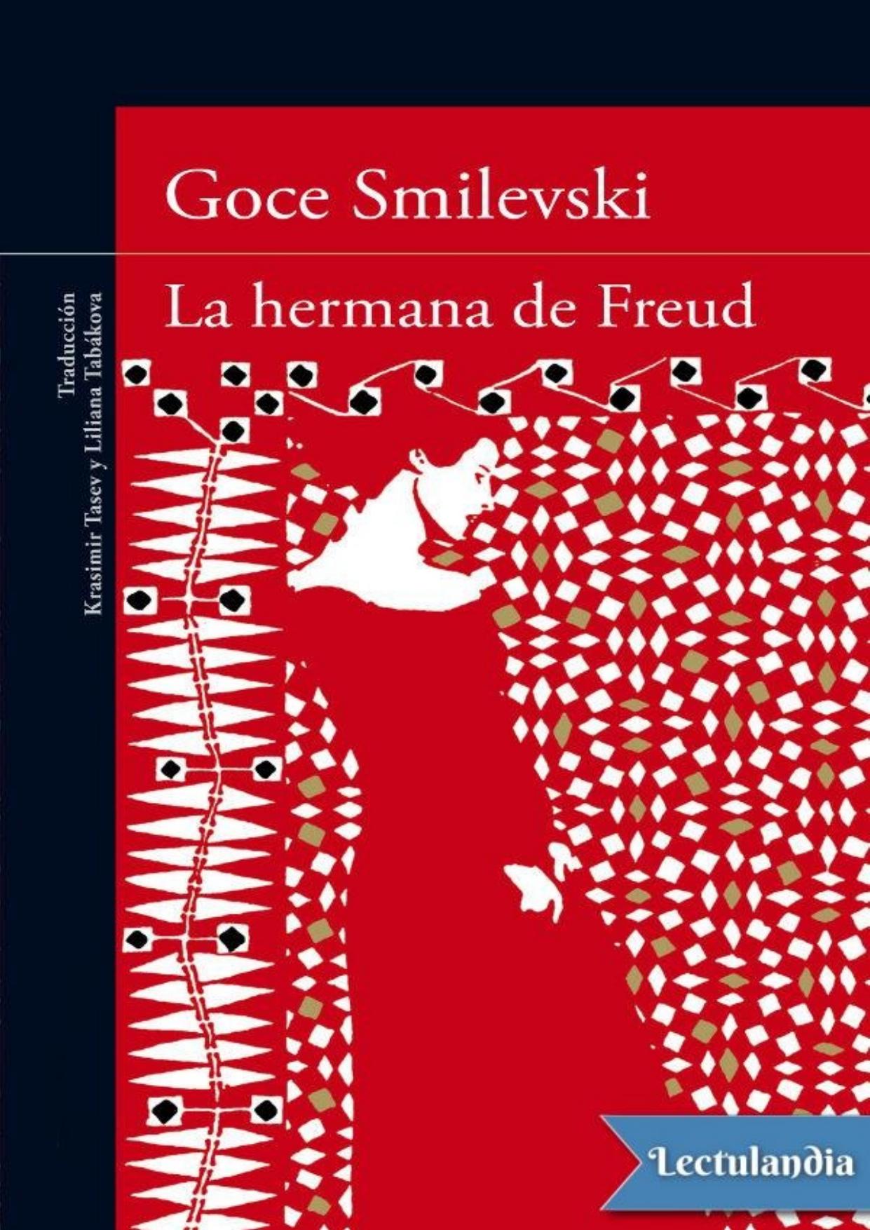 La hermana de Freud de Goce Smilevski, portada del libro