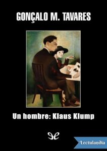 Portada de Un hombre: Klaus Klump