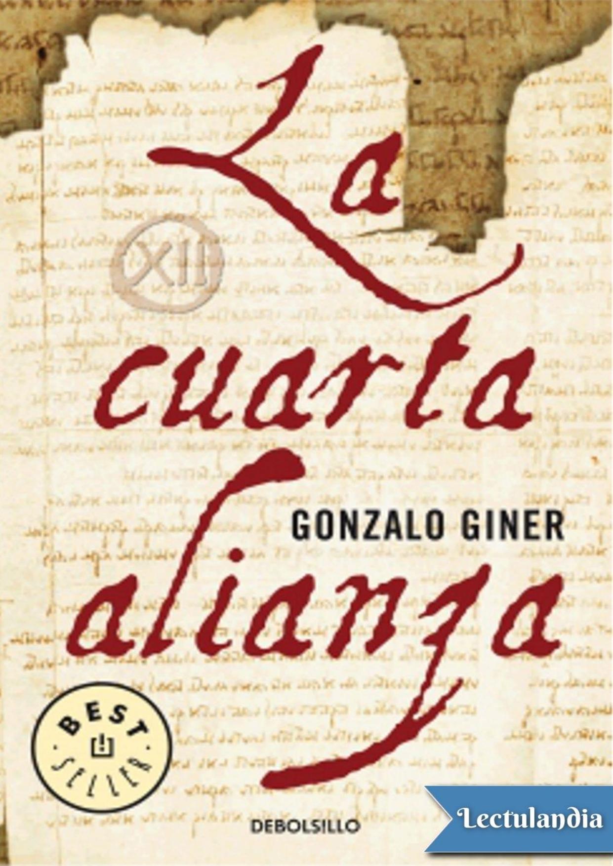 La cuarta alianza de Gonzalo Giner, portada del libro