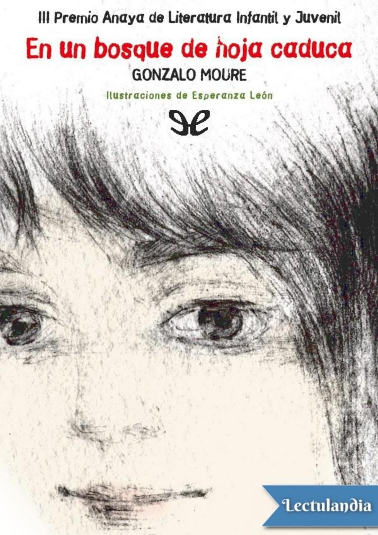 En un bosque de hoja caduca de Gonzalo Moure, portada del libro