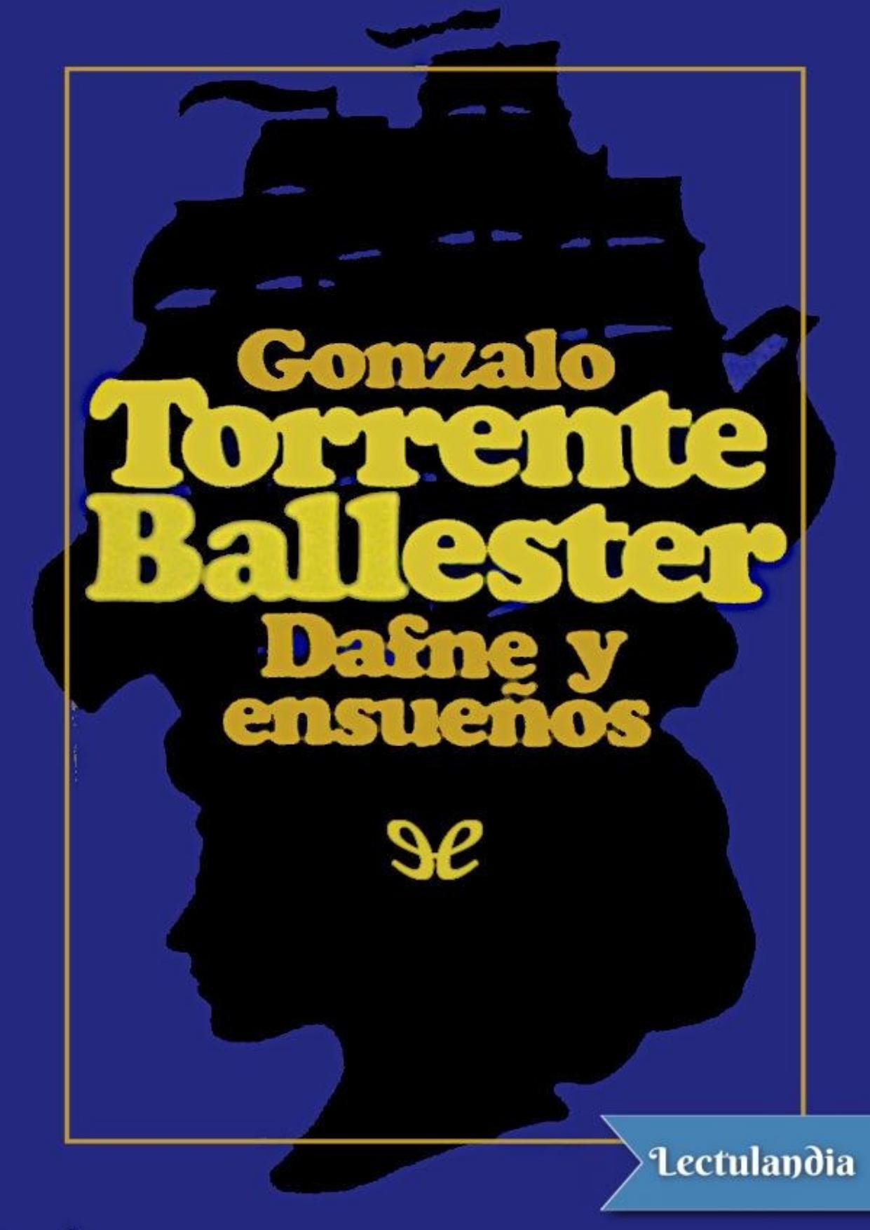 Dafne y ensueños de Gonzalo Torrente Ballester, portada del libro