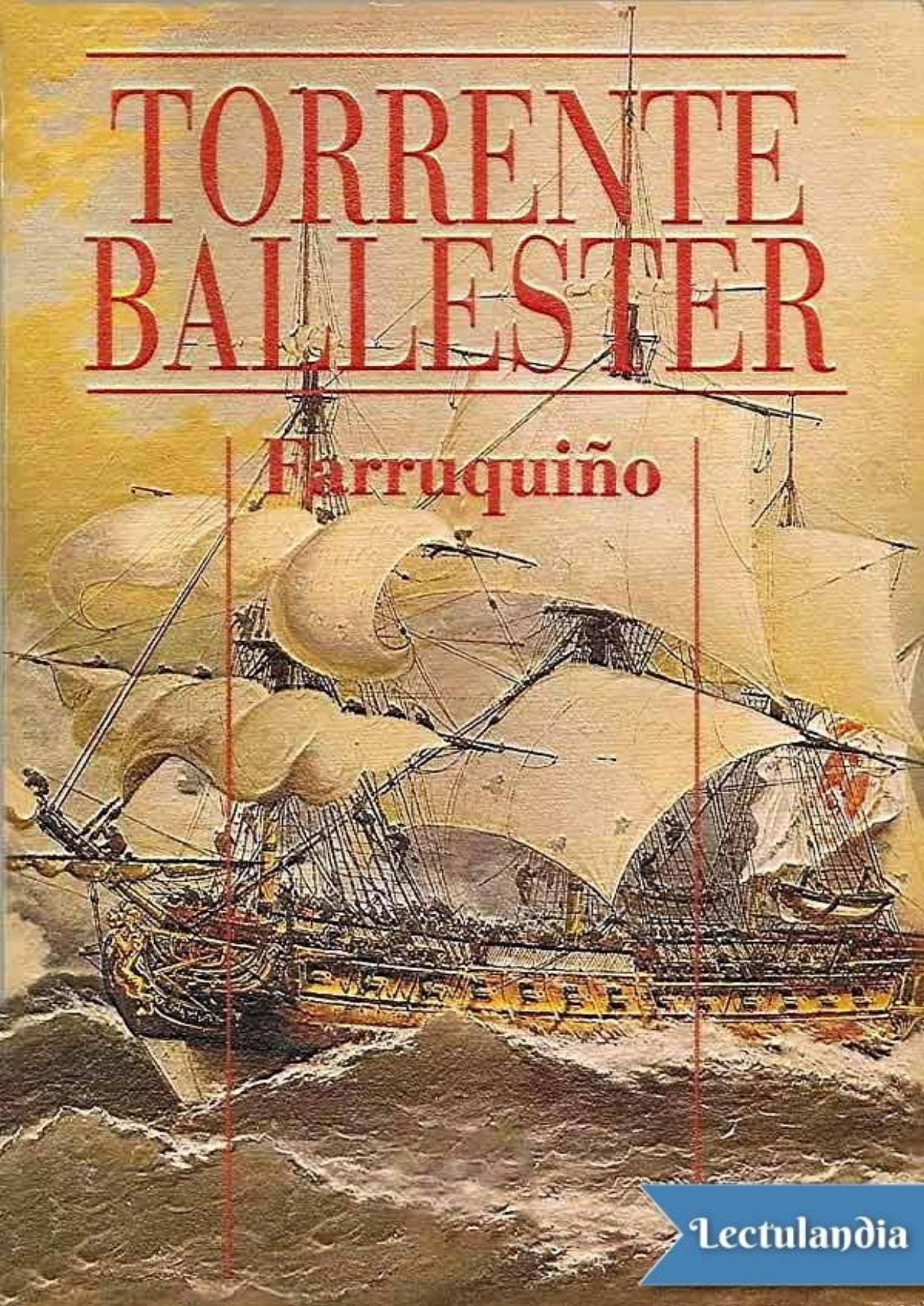 Farruquiño de Gonzalo Torrente Ballester, portada del libro
