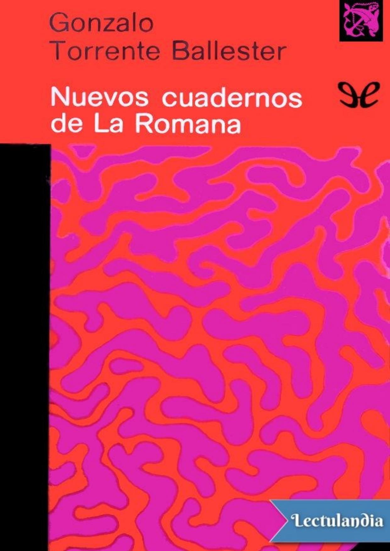 Nuevos cuadernos de La Romana de Gonzalo Torrente Ballester, portada del libro