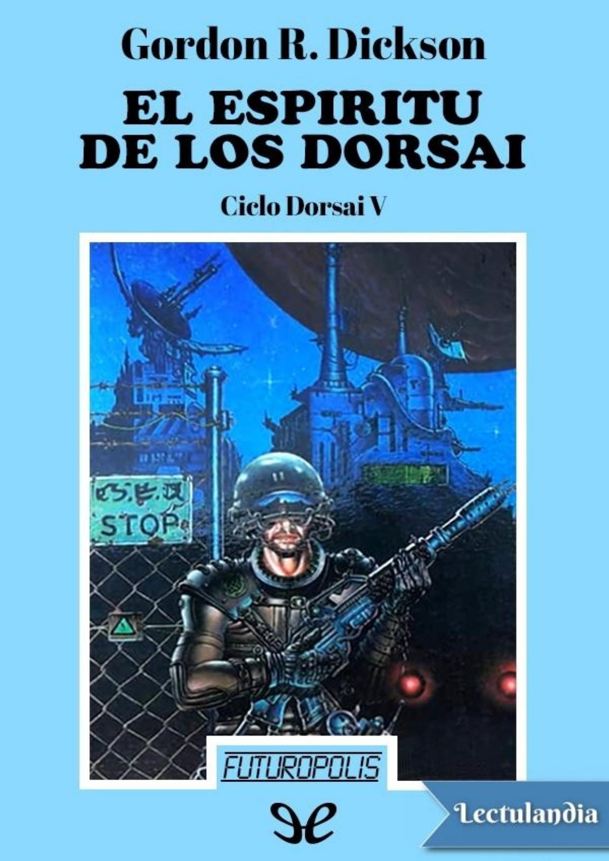 El espíritu de los dorsai de Gordon R. Dickson, portada del libro