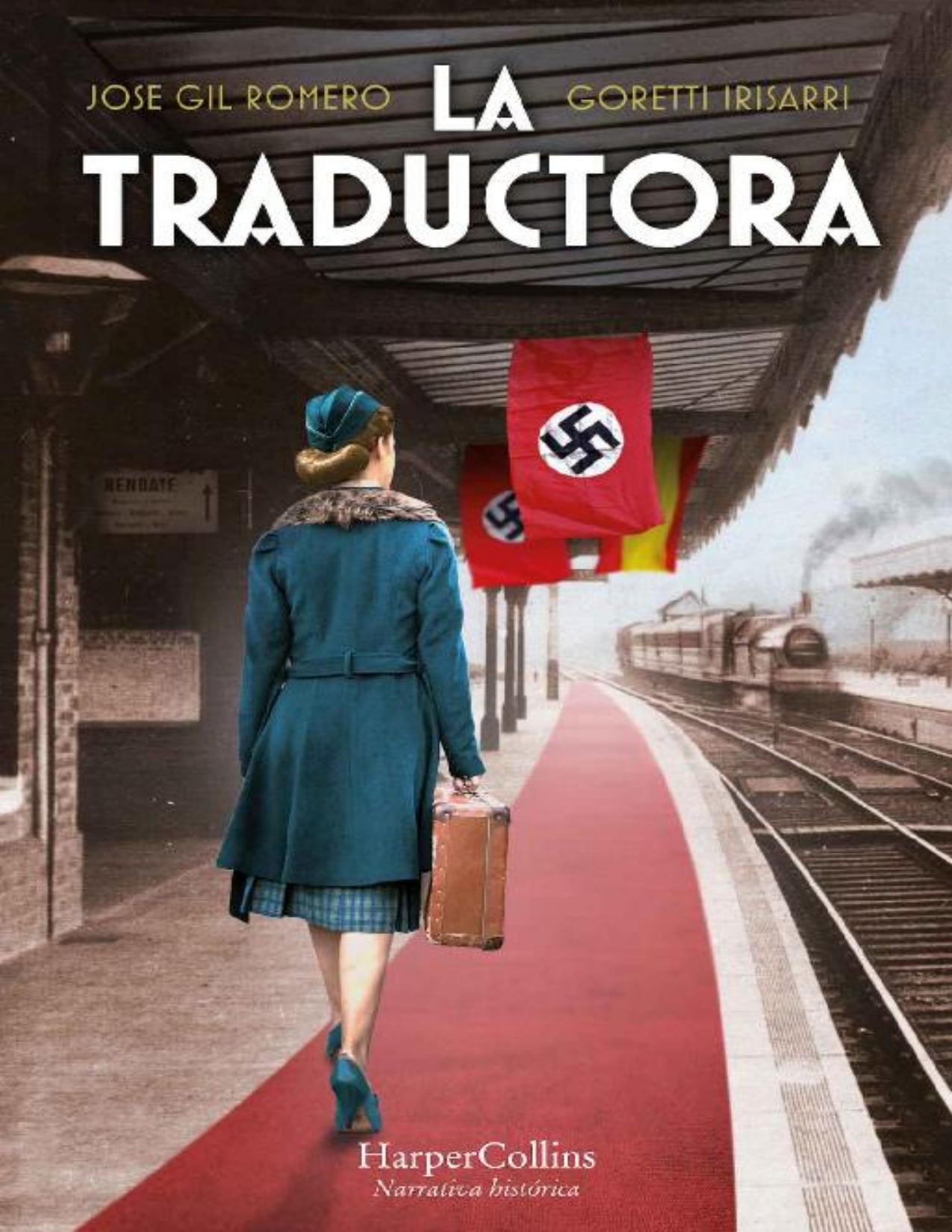 La traductora de Goretti Irisarri y Jose Gil Romero, portada del libro