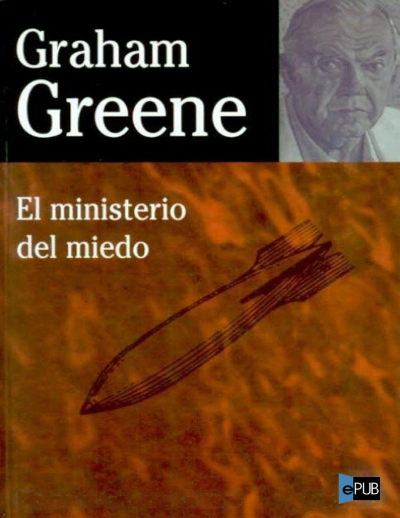 El ministerio del miedo (Graham Gre de Graham Greene, portada del libro