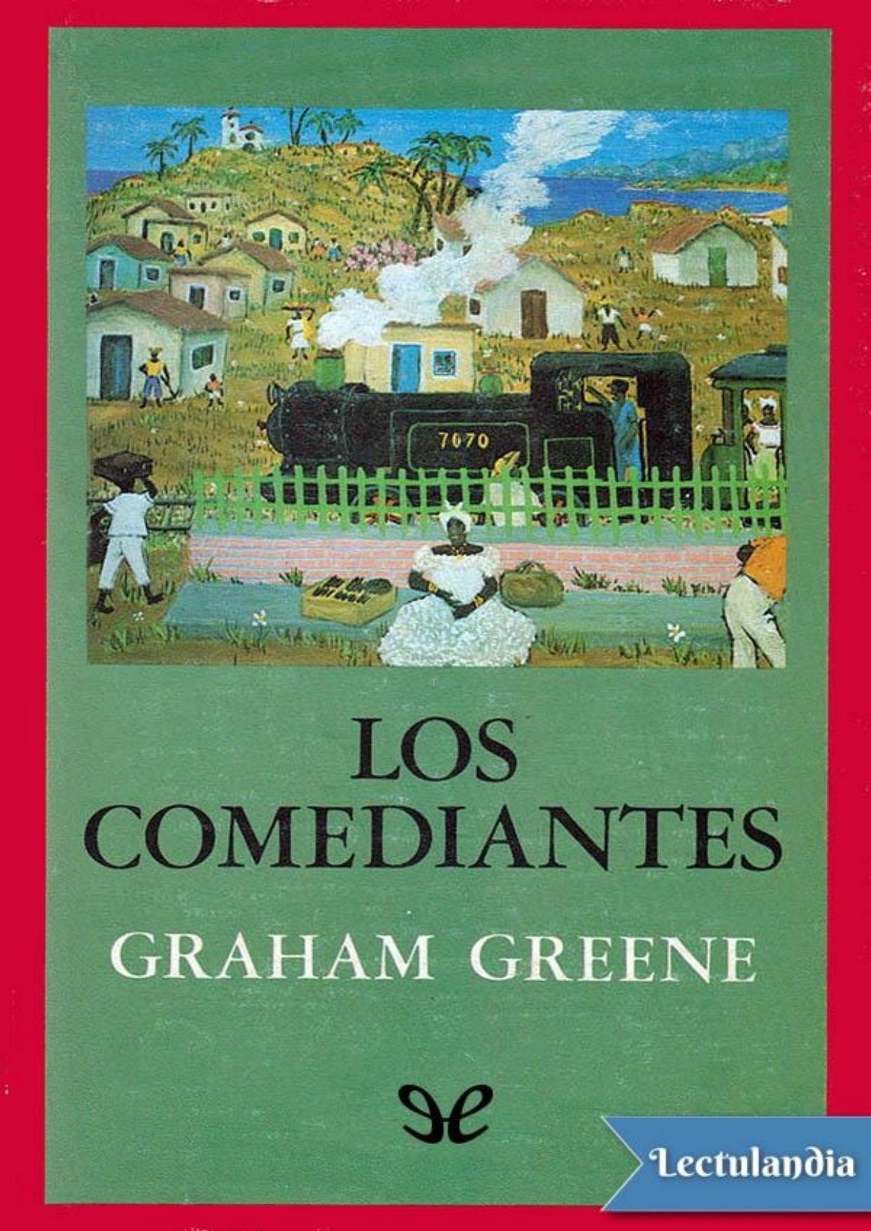 Los comediantes de Graham Greene, portada del libro