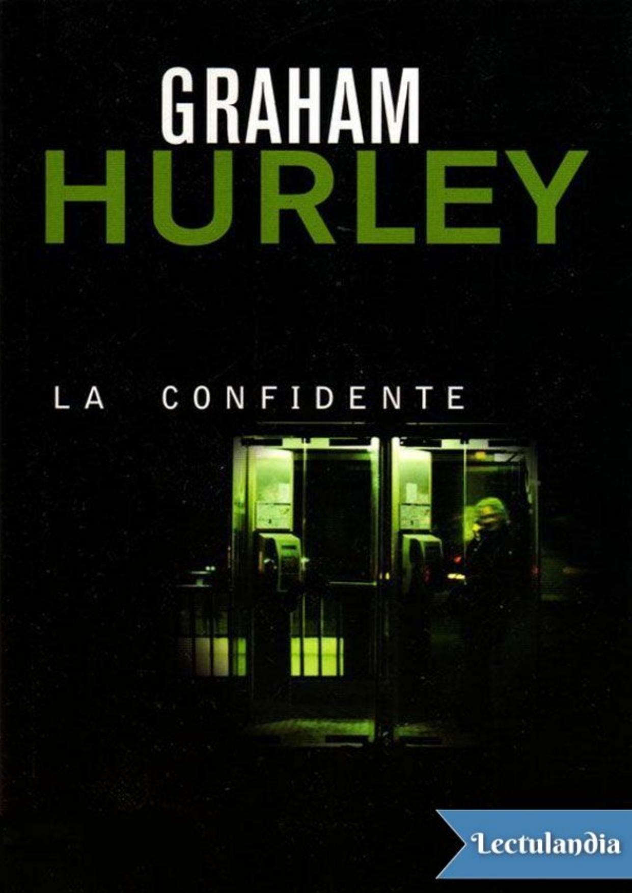 La confidente de Graham Hurley, portada del libro