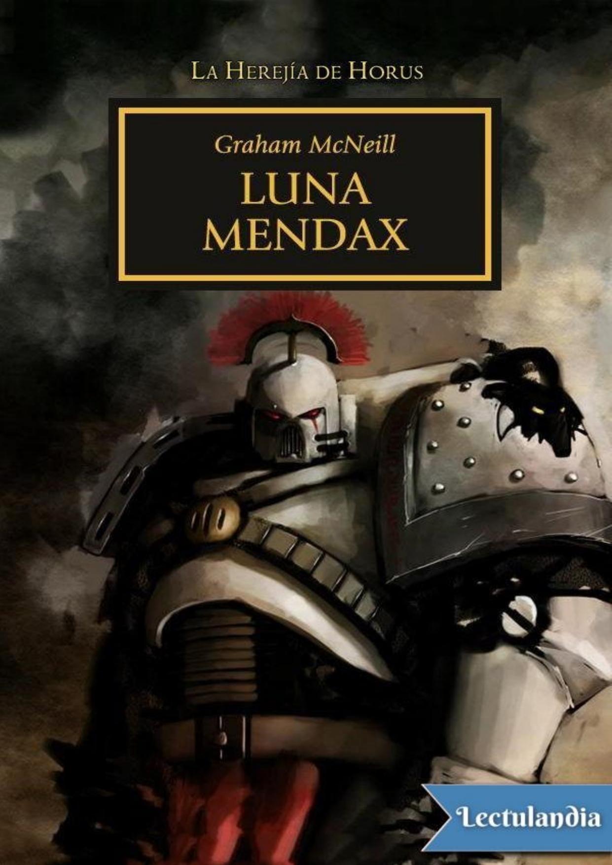 Luna Mendax de Graham McNeill, portada del libro