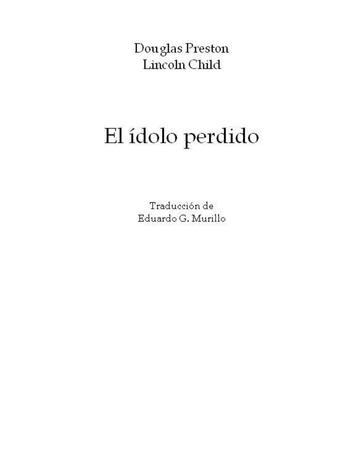 1 El idolo perdido de Grammata, portada del libro