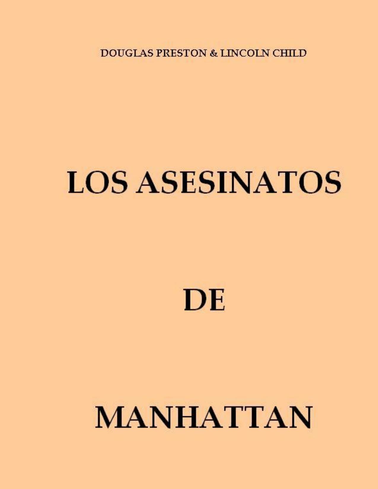 3 Los asesisnatos de Manhattan de Grammata, portada del libro