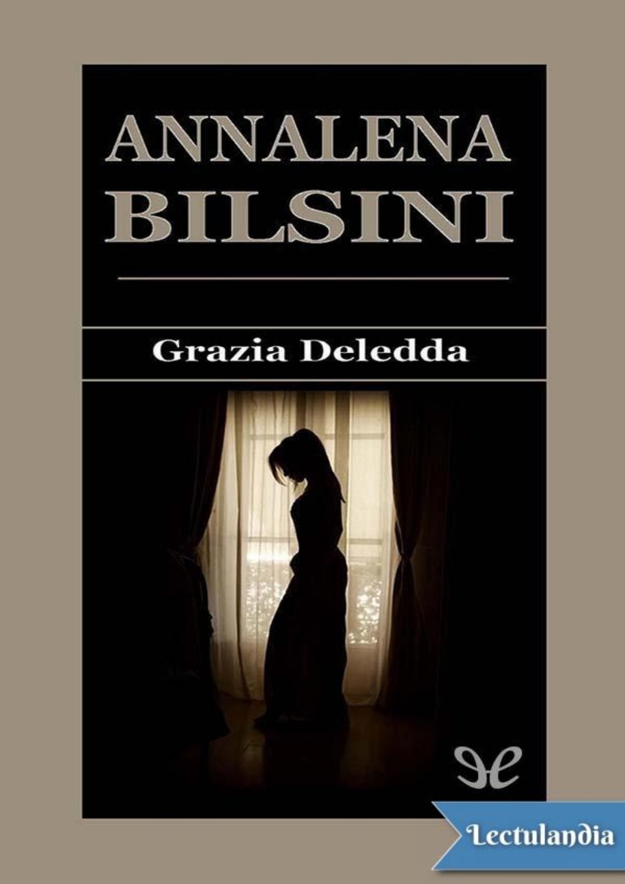 Annalena Bilsini de Grazia Deledda, portada del libro
