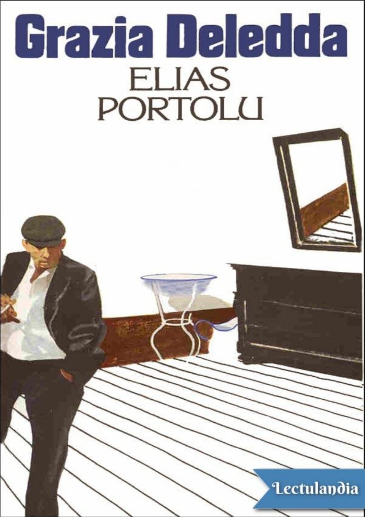 Elías Portolu de Grazia Deledda, portada del libro