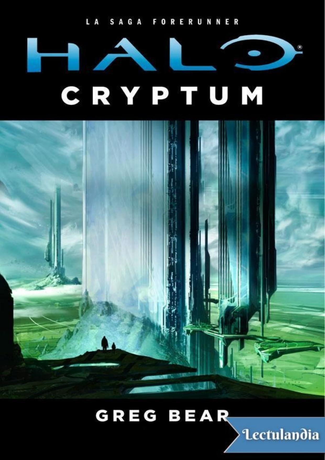 Halo: Cryptum de Greg Bear, portada del libro