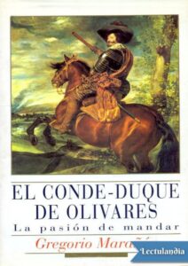Portada de El conde duque de Olivares