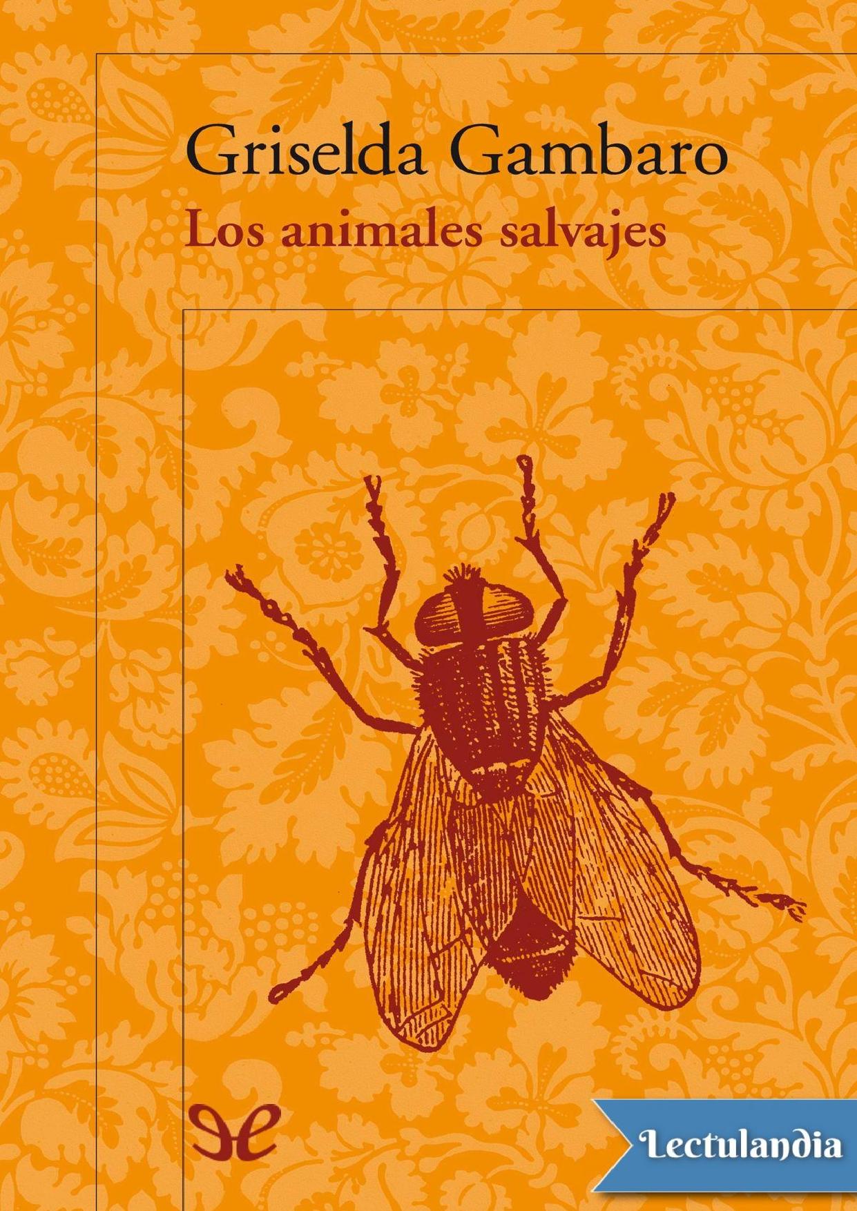 Los animales salvajes de Griselda Gambaro, portada del libro