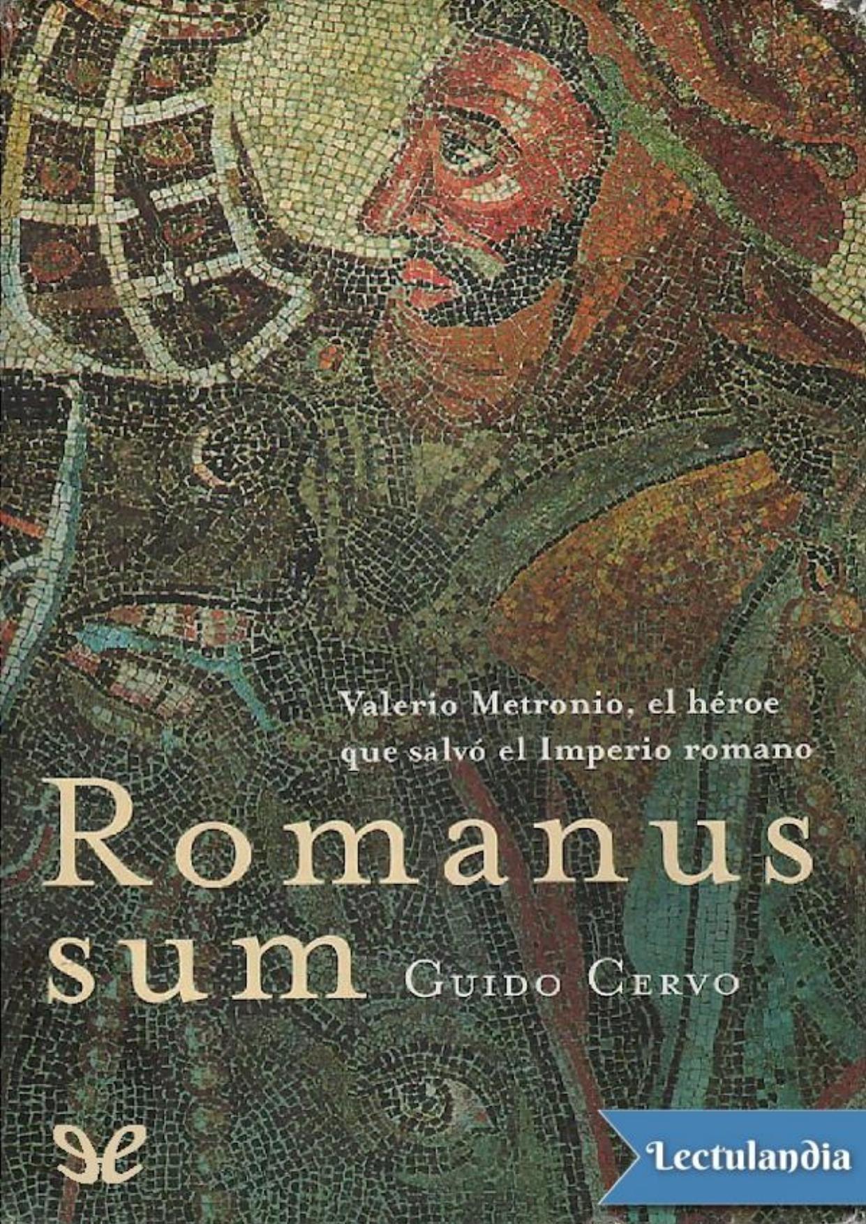 Romanus sum de Guido Cervo, portada del libro