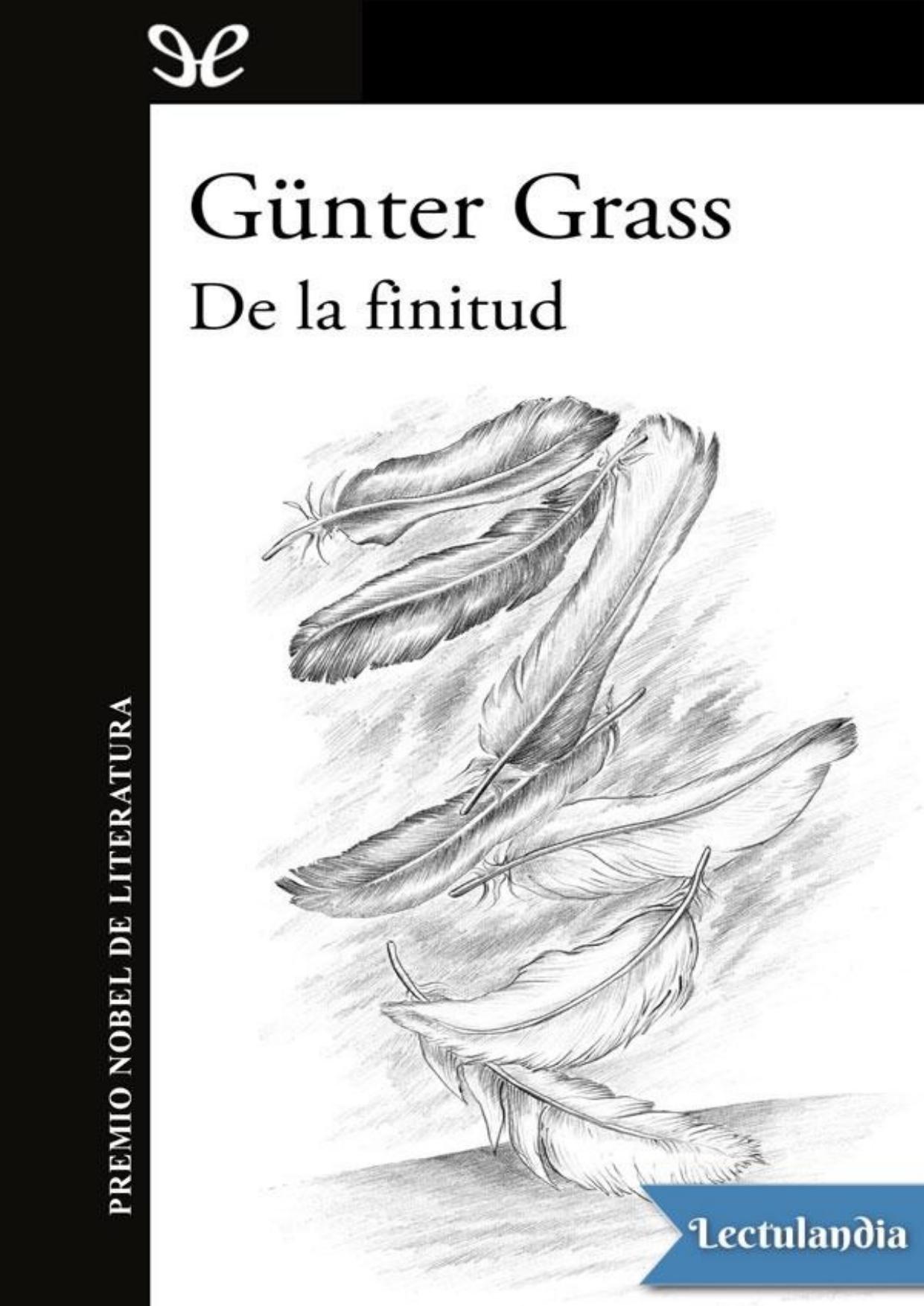 De la finitud de Günter Grass, portada del libro
