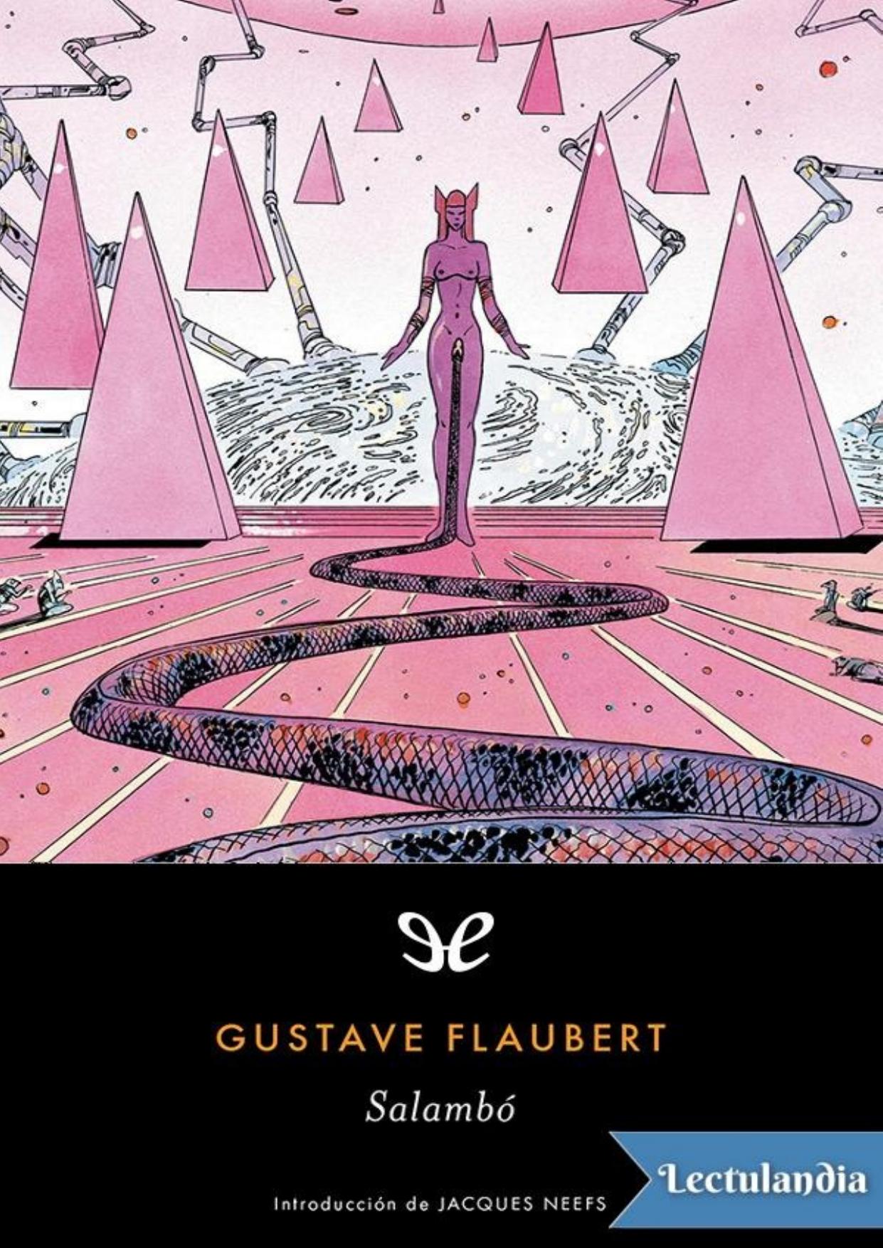 Salambó (trad. Hermenegildo Giner de los Rios) de Gustave Flaubert, portada del libro