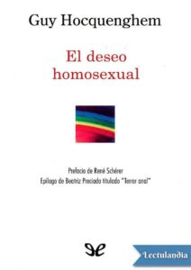 Portada de El deseo homosexual